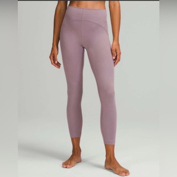 lululemon athletica Pants - Lululemon Athletica instill high rise Soft lavender yoga Leggings size 12
